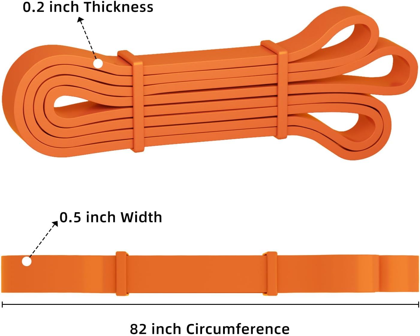 WEEZZUN Resistance Bands, Pull Up Bands, Pull Up Assist Band Exercise Bands for Men & Women Working Out, Body Stretching, Physical Therapy, Muscle Training
